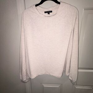 Banana Republic Light Cream Sweatshirt